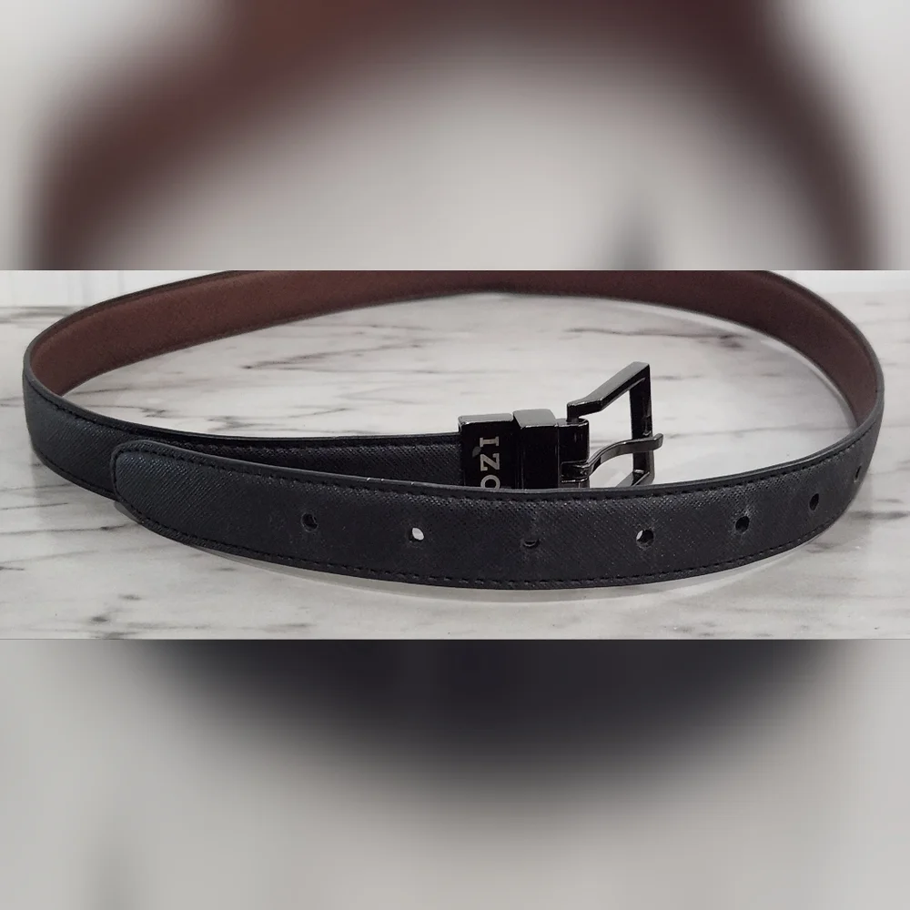 Izod reversible belt black/brown size 30-32